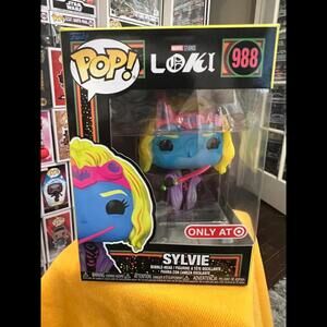Funko Pop! SYLVIE #988 Marvel Loki Target Exclusive‎ Blacklight #C